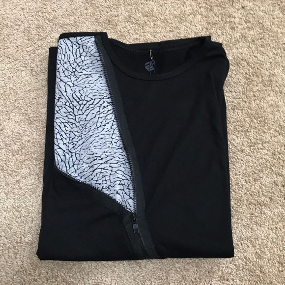 NWT! ROCAWEAR Black with Grey size M long sleeve top - Picture 8 of 8